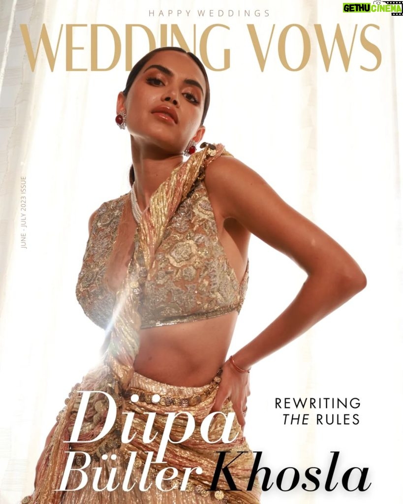Diipa Khosla Instagram - Fresh off the success of her nationwide champi tour in support of @indewild, we present the dynamic entrepreneur-influencer @diipakhosla as our June cover story. A much admired personality within the South Asian diaspora of the world, Diipa has made great strides not only in the world of content, beauty and fashion but also in the realm of philanthropy and business. This new age digital celebrity and youth icon uses her global influence to create arresting stories of impact by championing female empowerment, community building, inclusivity and diversity, having successfully overcome the obstacles of racism and gender bias that she faced during her initial years in the business. Magazine : @weddingvows.in Publisher & CEO: @itsme_daksh Creative Head and Styling: @sshorewala Team WV: @farvi_wadhwa Wardrobe: @etashabyashajain Jewellery: @maiiarabymn Accessories: @eena.official Photography: @ishanzaka Hair Makeup: @ankitamanwanimakeupandhair Videography: @vickyshinde_ Location: @surajestate @the_publicist_co Artist's Publicity : @dreamnhustlemedia #weddingvows #weddingvowsmagazine #diipakhosla #diipabullerkhosla #influencer #fashionblogger #Cover #coverstar #celebritycover #indiewild #beauty #skincare #selfcare