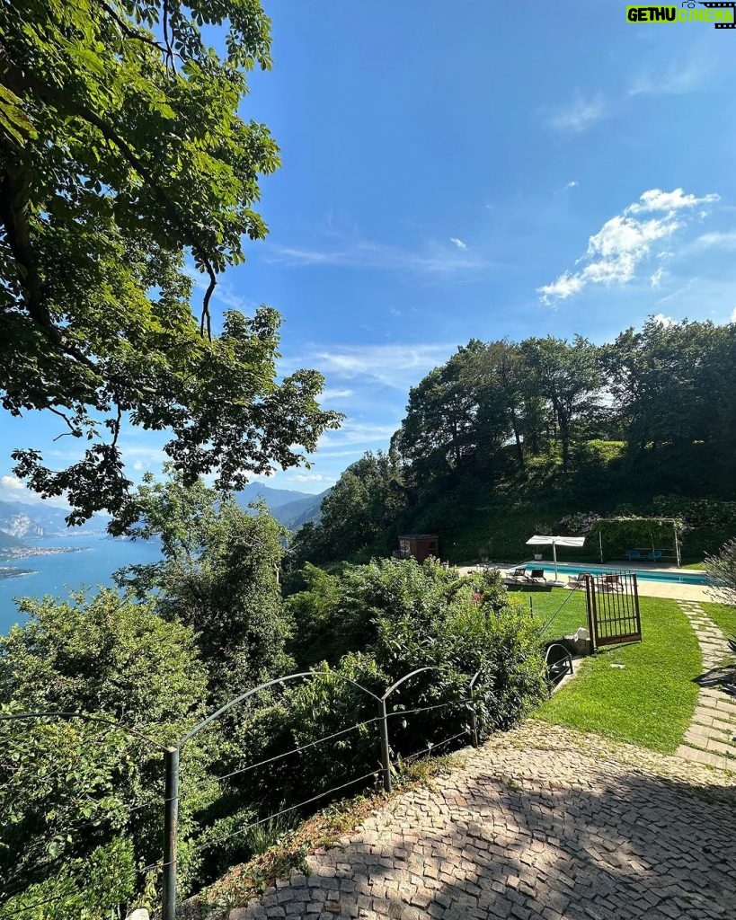 Diipa Khosla Instagram - Lake Como was a slice of Italian heaven. 🤌🏽 #photodump Check out the most insane villa that @airbnb got us. The views🤤 Lake Como, Italy
