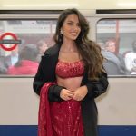 Diipa Khosla Instagram - Just a London Girl on her way to dinner in a sari 🇬🇧 Who has visited our @indewild Diwali Pop-up in London already? 🤎