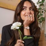Diipa Khosla Instagram - Good things take time 🌸 can‘t wait for this Amsterdam summer with my timeless @emporioarmani watch - keeping track of all the memories that are yet to come 🫶🏽 #Ad #EAWatches #EAsustainable