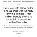 Diipa Khosla Instagram - It comes full circle with @vogueindia. 🤎 The first Vogue cover was back in 2021 when @indewild was born (along with my Dua) and we launched in US, UK & Canada. Then for our India launch @vogueindia was again first to break the news with their exclusive story. 🇮🇳🙏🏽 Thank you to the Vogue team for your endless support to the creative Indian & Global Desi community. Special s/o to @meghakapoor @mjadhwani & @kamathakanksha for the love & @ridburman for the photography 🤎🥰