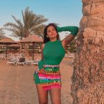 Dimpi Sanghvi Instagram - Golden hour in Jordan 🌅 Location - @movenpicktalabay @goldcoastfilmsofficial @all_mea #MovenpickTalaBay #LiveLimitless #LimitelessTravel #ALLrewards #ALLexclusive #DimpiTravelDiaries #Jordan Movenpick Talabay