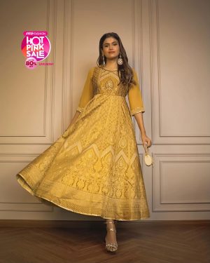 Dimpi Sanghvi Instagram - #StayStylish with Nykaa Fashion’s Hot Pink Sale where everything is at upto 80% off! ✨

I got some of my favourite ethnic pieces from Aurelia, ensuring a year-round perfection in my wardrobe. What I adore about this outfit is its versatility, as it can be dressed up or dressed down depending on the occasion. You can get these and many more styles from brands like W, Biba, Soch, all available on Nykaa Fashion

Products featured: 
Aurelia Golden Round Neck Printed Dress 

Download the Nykaa Fashion App and shop your favourites before they run out of stock. 

#hotpinksale #hottestsaleoftheyear #spotwhatshot #staystylish #dimpisanghvi #ad

Hair & Makeup - @kajolrpaswwan @kajolrpaswwanteam @kajolrpaswwanmakeupacademy