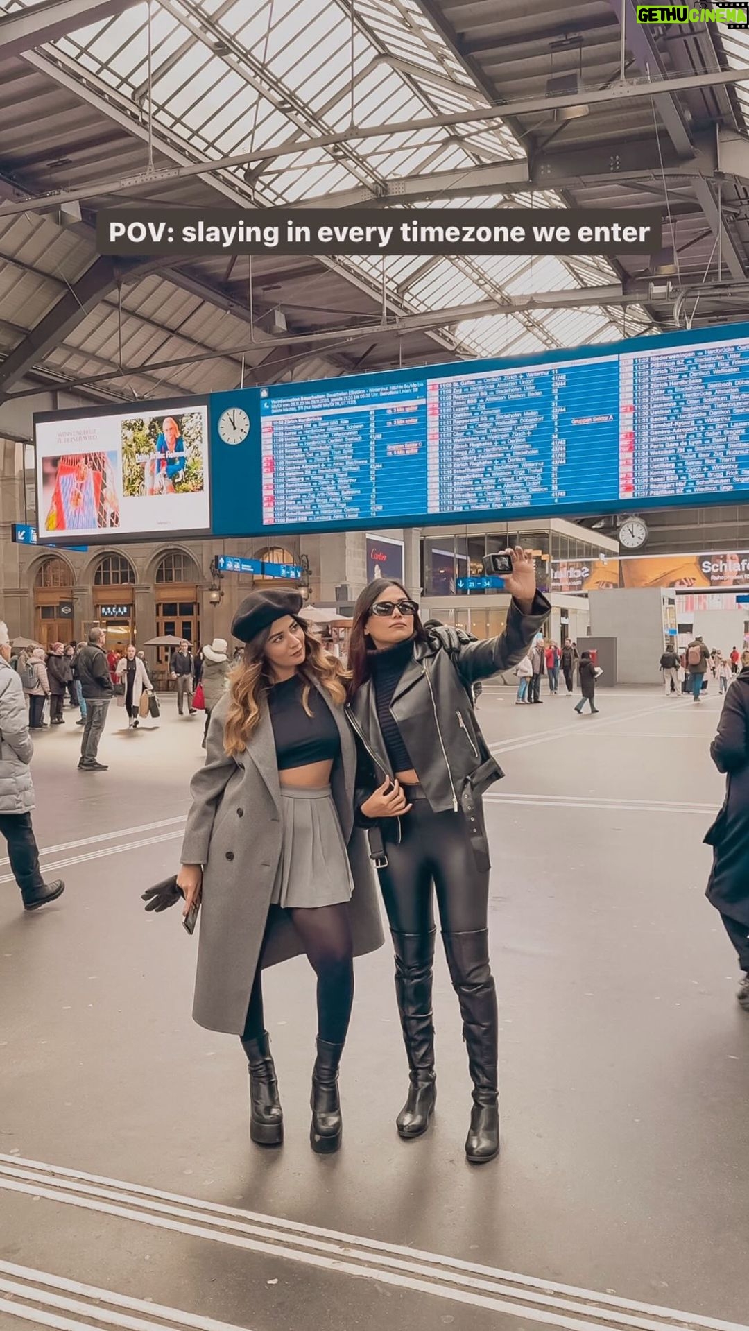 Dimpi Sanghvi Instagram - All we need is a private jet 🌎🛩️ . . . . #travelblogger #travel #destinationoflifetime #travelpartner #fashion #outfitinspo #vibecheck #instafeed #explorepage #twinning #blackoutfit #airportlook #trains #tubegirl #explorepage #viralvideos
