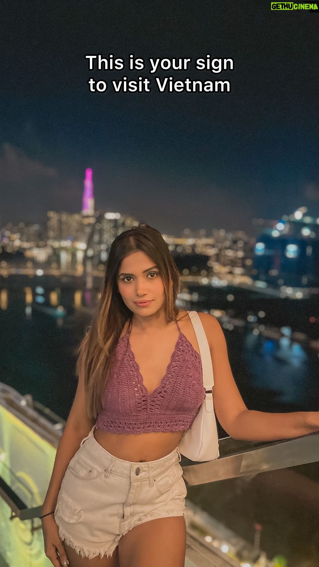 Dimpi Sanghvi Instagram - Take this as your sign to visit the beautiful country of #Vietnam. It truly has so much to offer to appease the interest of anyone & everyone. Here are some special moments from my trip which will give you a glimpse of it’s beauty & also the best part is that now there is a direct flight from India to Vietnam with Vietjet. Now you can sit back & enjoy the luxury experience of @vietjet Skyboss which gives you access to priority check-in, lounge and offers in-flight veg and non-veg meals Vietnam you truly have my heart, can’t wait to visit again #vietjet #enjoyflying #amazingvietnamiscalling #vietnamtravel #vietnamlife #dimpisanghvi