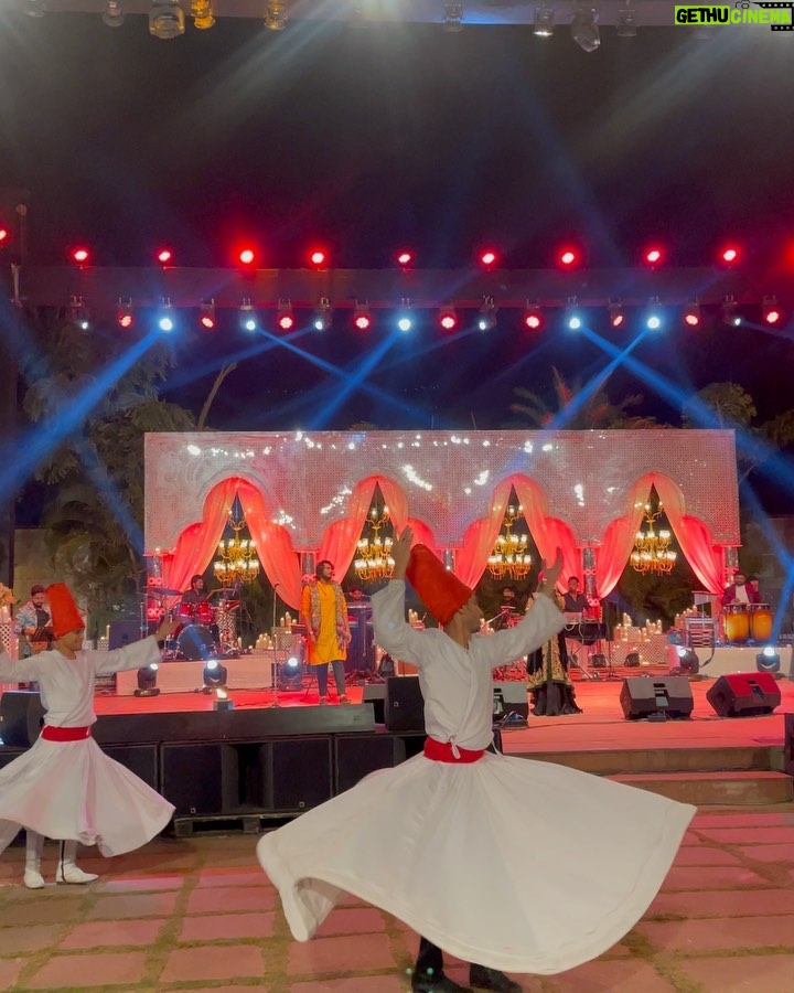 Dimpi Sanghvi Instagram - Day 1 at the #SoulFestival2023 β¨ This one of a kind invite only festival is being held for the very first time at @theanantaudaipur π₯ Evening of Day 1 started with a power pact performance by @harshdeepkaurmusic followed by mesmerising dervish dance & fire show along with firecrackers show, it was an absolutely stunning evening π @anantahotels @lifestyleasiaindia @the.envelop @travelandleisureindia @architecturedesign.in The Ananta Resort and Spa, Udaipur