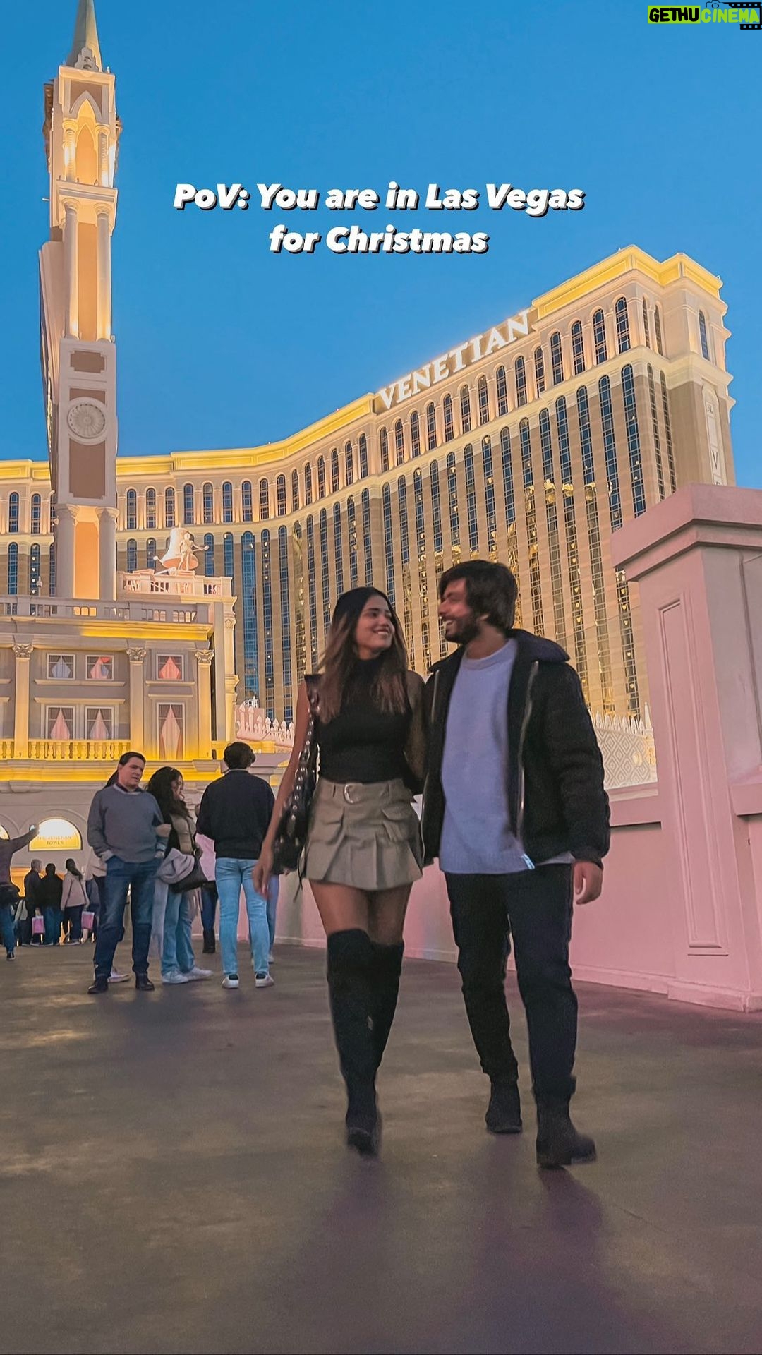 Dimpi Sanghvi Instagram - Christmas in Vegas🥂✨ #dimpitraveldiaries #photooftheday #America #Christmas2022 #NewYears2022 #Winter #December #Holidays #WinterIshere #Houses #bluesky #ootdfashion #lasvegas #iamshashhtravels #indiantravelblogger #LuxuryWorldTraveler #LuxuryTravelBlogger #LuxuryLifestyle #LuxuryFashion #mumbaibloggers #IndianMaleBloggers #shashanksanghvi #Travelgoals #FashionBlogger #LifestyleBlogger #TravelBlogger #mensinfluencer #indianinfluencer Las Vegas, Nevada
