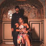 Dimpi Sanghvi Instagram - Tu Hi Sazaa Hai, Tu Hi Rihaai 🕊️ Shot at Sheesh Mahal in City Palace, Jaipur 😍 #TheOffbeatCouple #BanaSharabhi #ShashankSanghvi #DimpiSanghvi #CityPalace #Jaipur
