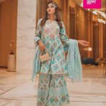 Dimpi Sanghvi Instagram - Nykaa Fashion’s Pink Friday Sale is LIVE! It is the #BiggestFashionSaleOfTheYear & I am not missing out on the insane discounts & never seen before deals 😃😃 • Search 🔍 4366488 on Nykaa Fashion to get my look! I got myself this light blue suit for a friend’s wedding because it looks very graceful & elegant. The floral detailing & gotta patti border is absolutely pretty. Go checkout the latest trends & get amazing discounts during the Nykaa Fashion’s Pink Friday Sale 🤩 @nykaafashion #NykaaFashion #DimpiSanghvi #MumbaiFashionInfluencers #IndianFashionInfluencers #Passa #EthnicWear #TraditionalWear #Ad