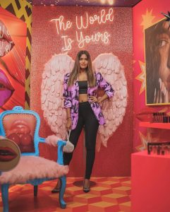 Dimpi Sanghvi Instagram - Some fun moments from @cosmoprofindia 🍭❤️ Had a ball visiting different beauty brand booths & creating content with my fellow creators. #cosmoprof #dimpisanghvi #mumbaibeautybloggers #beautyexhibition #jioconventioncentre Jio Convention Centre, BKC, Mumbai