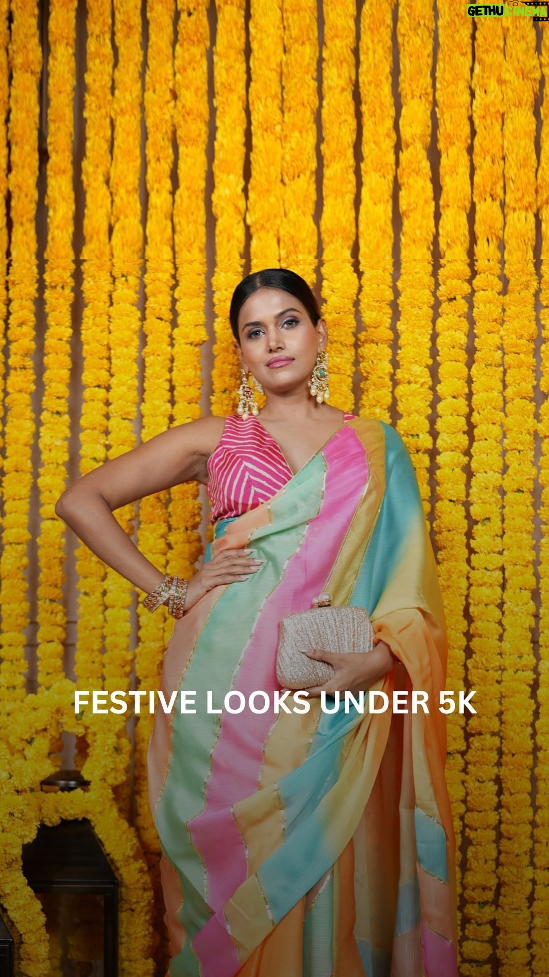 Dimpi Sanghvi Instagram - This festive season, bring the festive sparkle to life & stand out in breathtaking looks from Nykaa Fashion. From mesmerising sarees to statement silhouettes, theyβve got it all. Choose from Indiaβs most celebrated crafts only on Nykaa Fashion. Shop now & Stay stylish! Products featured: Lavanya The Label, Wine & Blue Velvet Lehenga (Search for code π 4729991) Kalki Fashion, Raw Silk With Motif Embroidery Potli (Search for code π 10751970) Ruby Raang Studio, Kundan-Studded Jewellery Set (Search for code π 3536847) Thread & Button, Leheriya Fusion Set With Balloon Sleeves (Search for code π 2569137) Label Kanupriya, Red Velvet Potli Bag (Search for code π 11838217) Ruby Raang Studio, Long Kundan & Green Stone Necklace With Earrings (Search for code π 3438822) Gajra Gang, Mukti-colour Gota Work Saree (Search for code π 7618334) Gajra Gang, Fuchsia Leheriya Blouse (Search for code π 12057990) Azai by Nykaa Fashion, Red & Gold Kundan Bangles (Search for code π 8779353) Azai by Nykaa Fashion, Pink & Gold Kundan Bangles (Search for code π 8779350) Ruby Raang Studio, Turquoise Stone Detailing Chand Kundan Earrings (Search for code π 5882025) Twenty Dresses, Rose Gold Pleated Clutch (Search for code π 1672593) #NykaaFashion #GetFestiveReady #StayStylish #Ad #PaidPartnership #dimpisanghvi Hair & makeup by @kajolrpaswwanmakeupacademy