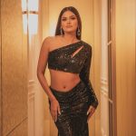 Dimpi Sanghvi Instagram - Housewarming Celebration 🥂 ✨ Thank you everyone for being part of this special occasion & gracing our home with so much love & warmth 🖤🖤 Wearing @labeld @dimpleshroffofficial Makeup by @kajolrpaswwanmakeupacademy Mumbai