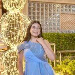 Dimple Biscuitwala Instagram – Elegance in Powder Blue🩵
Beautiful gown by @roset.96 
.
#weddingseason #outfitgoals #powderbluegown #sangeetnight #dimplebiscuitwala
