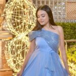 Dimple Biscuitwala Instagram – Elegance in Powder Blue🩵
Beautiful gown by @roset.96 
.
#weddingseason #outfitgoals #powderbluegown #sangeetnight #dimplebiscuitwala