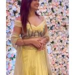 Divya Agarwal Instagram - How much I love dressing up traditional!😍 Styled by @stylingbyvictor @sohail__mughal___ Assisted by @styleby_antara Outfit @shilpiguptaatelier