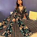Divya Agarwal Instagram - Indian hits different now… finally it’s happening… I’M GETTING MARRIED ❤️🧿 The glow and the calm is all because of the feeling of being blessed and grateful Satnaam waheguru… Styled by @stylingbyvictor @sohail__mughal___ Outfit @saangi_ @viralmantra Earings @rubans.in