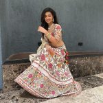 Divya Agarwal Instagram - This festive season has a different vibe ! Styled by @stylingbyvictor @sohail__mughal___ Outfit @shraddharambhia_official @viralmantra Bangles @rubans.in Neckpiece and earing @fashionjewellery_21 Assisted by @janvijain123 Thank you @middayindia