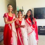 Divya Agarwal Instagram – The family I never thought I’ll have 
What a beautiful day 
Mata Rani sabko khush rakhe ❤️