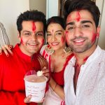 Divya Agarwal Instagram – The family I never thought I’ll have 
What a beautiful day 
Mata Rani sabko khush rakhe ❤️