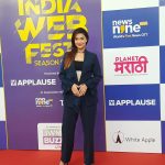 Divya Agarwal Instagram - Divya Agarwal As An Esteemed Speaker At India Web Fest Season 5 Title Partner: @planetmarathiott Co-Powered By: @applausesocial @theepicon Association Partners: @news9live @theviralfever Partners: @bobblekeyboard @onedigitalentertainment @ptcplayofficial @shemaroome @whiteapplellp @radiocityindia @24framesdigital An initiative by #IWMBuzzLive #IndiaWebFest #OTT