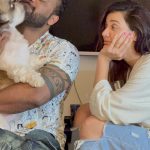Divya Agarwal Instagram - It is said that animals can very well recognise a good soul.. I can understand why Simba loves coco so much ❤️ @apurva.insta