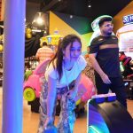 Divya Agarwal Instagram - Unleashing her inner kid at Timezone – because growing up is overrated! @divyaagarwal_official #games #zonemeinhoon #inthezone #play #fun