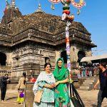 Divya Agarwal Instagram - This place holds many memories… Har Har Mahadev 🙏🏻 Triyambakeshwar Temple