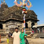 Divya Agarwal Instagram - This place holds many memories… Har Har Mahadev 🙏🏻 Triyambakeshwar Temple