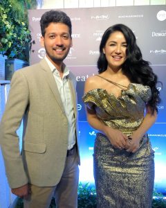 Divya Agarwal Instagram - What an evening! Celebrating charity @mfa_india with @ezeperfumes all things good for animals 💚 Thank you to everyone who came and supported the event! Sponsors @meatlessmeetmore @ezeperfumes @mfa_india @akinamumbai @magnanimousgrp