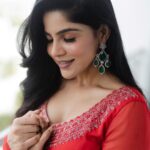Divya Bharathi Instagram - Gratitude 🙏🏻🤍 Shot by @irst_photography Outfit @thorkal_couture_official Makeup @makeup_by_shibinantony Hair @mani_stylist_ Earrings @attrangi_designs Stylist @ishwaryaalaguvel