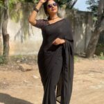 Divya Ganesh Instagram - 🖤 #divyaganesh Hyderabad