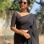 Divya Ganesh Instagram - 🖤 #divyaganesh Hyderabad