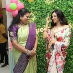 Divya Ganesh Instagram - Captures from Green trends franchise salon opening at coimbatore on 23/07/2023. happy to inaugurate the outlet and overwhelmed with the love showered. Stay blessed @sstudio.thedesignhub🥻 @hethalnam @kavyahairstylist