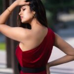 Divya Vadthya Instagram - At peace ☮️ ♥️ To see you with my eyes closed is the best feeling ever ❤️ 👗 @navya.marouthu 📸 @rollingcaptures