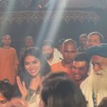 Divya Vadthya Instagram - Mahashivaratri nights With @sadhguru and #adiyogi @isha.foundation
