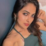Divya Vadthya Instagram - Enjoying my holiday like 💚🖤 👗 @jahnavivarmalabel #divi #divivadthya#divinunchi #bhuvidaka