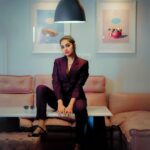 Divya Vadthya Instagram - BOSS LADY 📸 @snaplica_official ❤️ Edited @krishgradients Styling @sahithivarma_official 😍 👗 @alankar_bespoke_tailors_1993 jewelry : @varnanajewels Hair @avoca.india 🫣 Location @harleysfinebaking 🧁 #divi #divivadthya #divinunchi #bhuvidaka