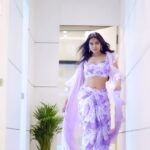 Divya Vadthya Instagram - Can i be a bad girl today 💜. #divi #divinunchi #divipapa Styled and designed 👗 @chicfactor.in 📸 #guna