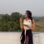 Divya Vadthya Instagram - A Christmas get together with family ❤️ #divi #divivadthya #divinunchi #christmas #farm