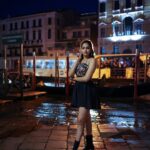 Divya Vadthya Instagram - Love is in the Air ❤️ Tq beautiful for capturing me @vicky_photo.it ❤️ Love my dress @navya.marouthu 🥰 #divi #divivadthya #divinunchi #black #italy #love