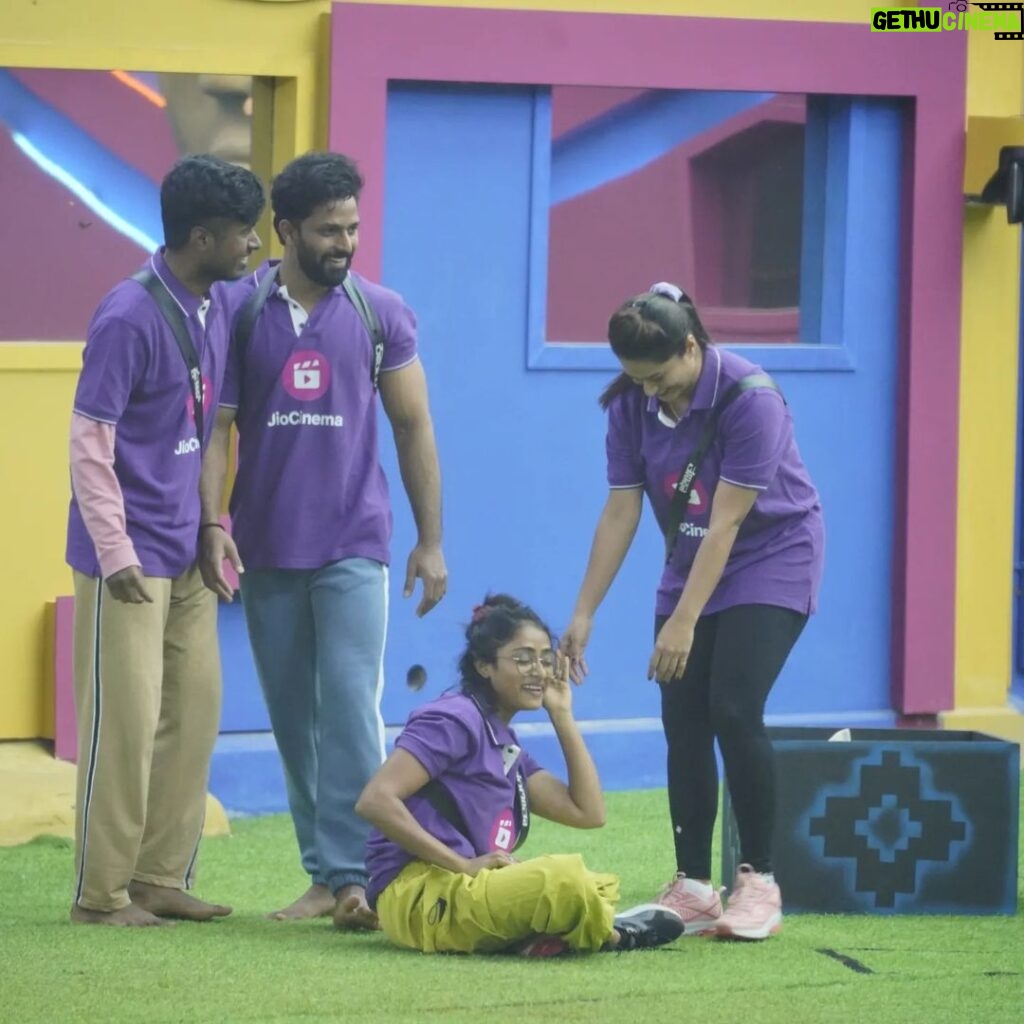 Drone Prathap Instagram - Fun game in big boss Must watch friends. Today something special Watch Big Boss Kannada Season 10. 24 Hrs Live On Jio Cenima @colorskannadaofficial Official fan page @droneprathap_fansclub #colourskannada #colourskannadaofficial #bbk10 #bigboss10kannada #droneprathap #dronarkaerospace #droneprathap_fc