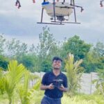 Drone Prathap Instagram - ಮಳೆಯಲಿ ಜೊತೆಯಲಿ.......🌧️ #droneprathap #rain #dronarkaerospace #mysuru #mandya #bangalore #mansoon #chikmagalur #malenaadu #karnataka #kannada #raindrops #raining #drones #dronelife #dronepilot #maleyalijotheyali #agriculturedrone #investment #startup