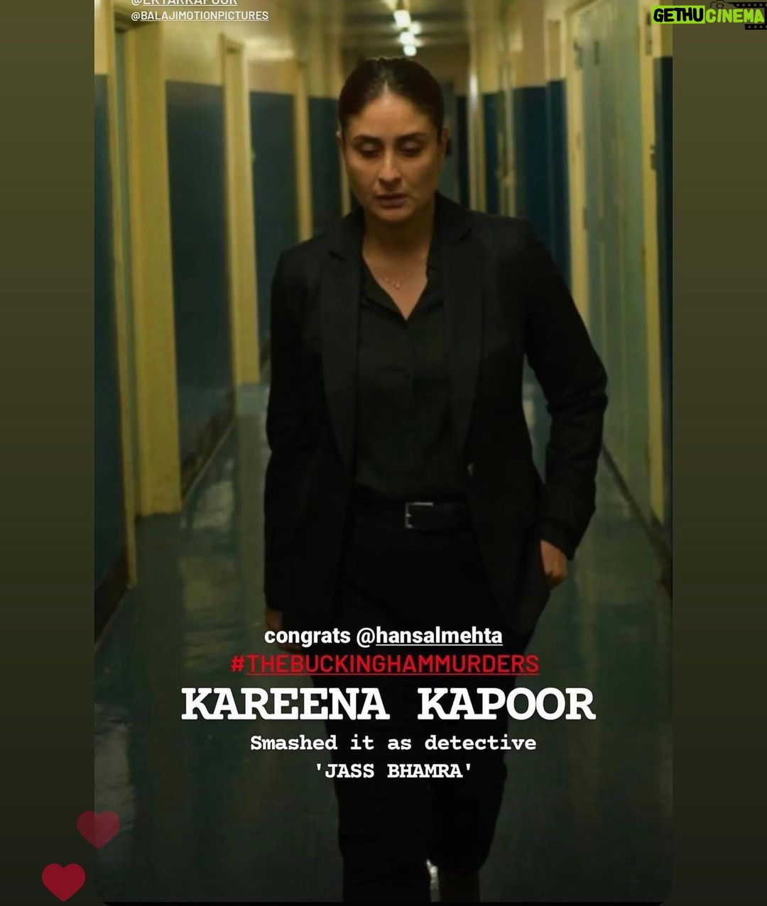 Ekta Kapoor - 17.5K Likes - The london premiere of. #thebuckinghammurders has been overwhelming ! Congrats co producer @kareenakapoorkhan n director saab @hansalmehta ! Excited #gratitude