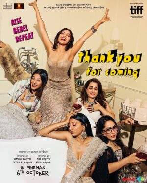 Ekta Kapoor Instagram - Crying and screaming and jumping! We are honoured to unveil our film #ThankYouForComing as an official selection at the Toronto International Film Festival 2023!! See you at our gala premiere!  #ThankYouForComingAtTIFF

@bhumipednekar @shehnaazgill @dollysingh @kushakapila @shibani_bedi #PradhumanSinghMall @natasharastogi @Gautmik  @sushantdivgikr @salonidaini_ @dollyahluwalia @kkundrra @tejaswidevchaudhary @anilskapoor @shobha9168 @ektarkapoor @rheakapoor @karanboolani @radsanand @prashastisingh @gaurisathe @balajimotionpictures @akfcnetwork @saregama_official @taruntahiliani @tiff_net