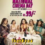 Ekta Kapoor Instagram – October 13th, the day we celebrate both cinema and women on #NationalCinemaDay. 🎥💃

Watch #ThankYouForComing in Cinemas Now!

Book your tickets on @bookmyshowin.

#ComebackOfTheChickFlick #DontForgetToCome #InCinemasNow #BookNow #MustWatch 

@bhumipednekar @shehnaazgill @dollysingh @kushakapila @shibani_bedi #PradhumanSinghMall @natasharastogi @Gautmik @sushantdivgikr @salonidaini_ @dollyahluwalia @kkundrra @tejaswidevchaudhary @anilskapoor @shobha9168 @ektarkapoor @rheakapoor @karanboolani @radsanand @prashastisingh @pranavgoswamy @udayanbhat @gaurisathe @jpaarth @balajimotionpictures @akfcnetwork