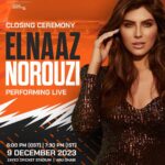 Elnaaz Norouzi Instagram – Can’t wait to take on the stage at the 2023 #AbuDhabiT10 Closing Concert!🔥 
I’ll be performing my next Single #Woah for the first time LIVE 😍!! 

Join me on:
🗓️ 9 December 2023 
🕕 6:00 pm (GST) 
for an incredible performance! 

Grab your tickets now via @abudhabi10’s bio link!📲

#InAbuDhabi #CricketsFastestFormat #ElnaazNorouzi Abu Dhabi, United Arab Emirates