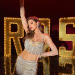 Elnaaz Norouzi Instagram - Lady Rosy is coming to the Cinemas tomorrow 😍 So excited for my first ever Song and Special Appearance in the Telugu Film Industry!!! Watch my Stories for all the BTS of this Song 💋 دوستان فیلم جدید به نامه دویل فردا اکران می‌شه 😍 #ThisisLadyRosy #ElnaazNorouzi #Telugu #TeluguCinema #DevilTheMovie #Devil - The British Secret Agent is about to be all yours! 🔥🔥🔥 Book your tickets now 🎫 bit.ly/DevilTheMovie #DevilonDec29th #NandamuriKalyanRam @iamsamyuktha_ @malvikanairofficial @imsimhaa @abhisheknaama @vasupotini @soundar16 @srikanth_vissa @harshavardhan_rameshwar @shafi_actor @mohitrawlyani @iconmusicsouth @wallsandtrends Hyderabad , Telengana. India