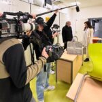 Elnaaz Norouzi Instagram - What a magical experience! 🥹 Two days back we went to my old school in #Hannover to shoot a bit for a small documentary ( about me for a prominent german Channel) and I just didn’t know what is awaiting me. The day was already so long and I was just exhausted by the time we reached my school… I met my former teacher and the head of school Mr Dr. Wendorf who I used to respect and love a lot and he gave me this Newspaper excerpt which apparently was kept in my files all of these years! He said: that’s very unusual , we don’t ever have any newspaper excerpts of any students but a teacher had kept that in your files…. There is so much to say about my time at @goetheeuropa10 but one thing I can say is that it was this school and its teachers that allowed me to be who I am today and paved the path to my success! Thank you for letting me grow my way 🥹❤️ Ich liebe euch und ihr seid die besten! #GoetheschuleHannover ی تجربه عالی! دو روز پیش برای انجام ی کاری رفتم به مدرسه قدیمی ام توی هانوفر 🥺 با معلم سابقم و رئیس مدرسه آقای دکتر وندورف صحبت کردم. بهم یک سری مدارک و تیکه های روزنامه دادن که توی این سال ها توی پرونده های من نگهداری می شد! بهم گفتن: این خیلی به ندرت پیش میاد اما معلمتون اینها رو توی پروندت نگه داشته. این مدرسه و معلما بودن که به من اجازه دادند تا همانی باشم که امروز هستم🙃 ممنون که به من اجازه دادید تا مسیری که دوست دارم رو برم ❤️ Gymnasium Goetheschule Hannover
