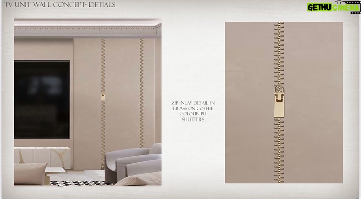 Gauri Khan Instagram - Wall paneling a design concept that involves covering walls with decorative panels to enhance the aesthetics of a space. @gaurikhandesigns #wallconcept #interiordesign