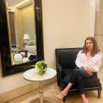 Gauri Khan Instagram - By Using green in the right ways you may bring feelings of peace and growth ..here are some of the effects… #plants #planters #wallpaper #bathroom #beachhouse #gaurikhandesigns